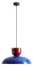 MILLO cobalt-red wine